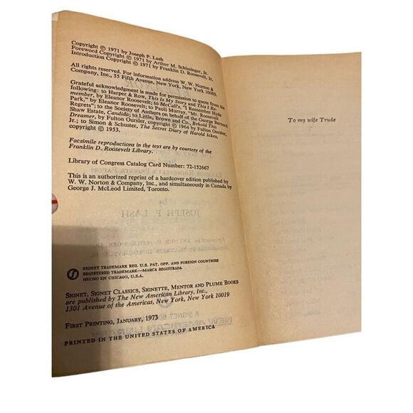 Lot Of 3 Presidential Paperback Books George Washington Eleanor And Franklin - Picture 8 of 15